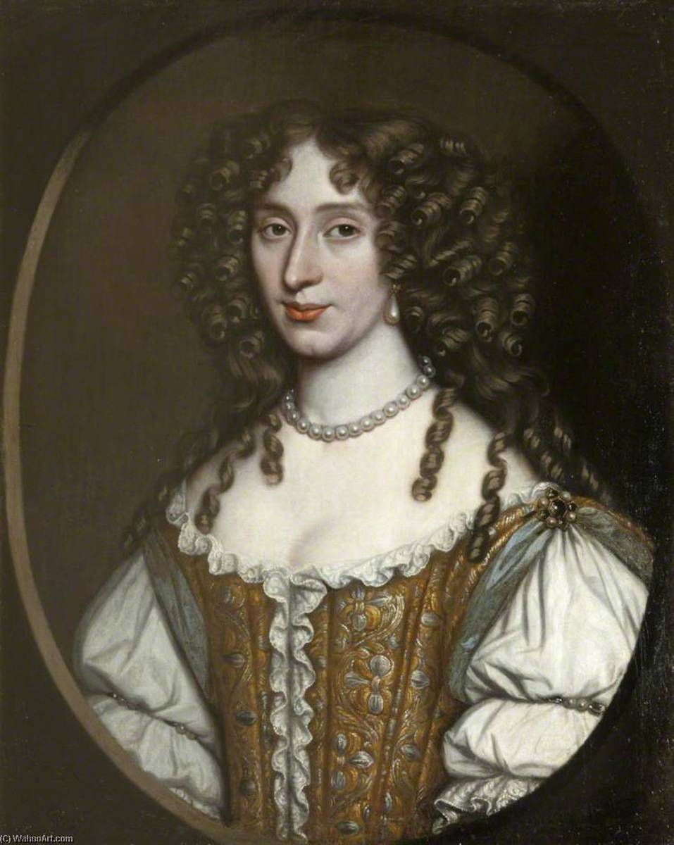 Wikioo.org - The Encyclopedia of Fine Arts - Painting, Artwork by John Scougal - Lady Elizabeth Stuart
