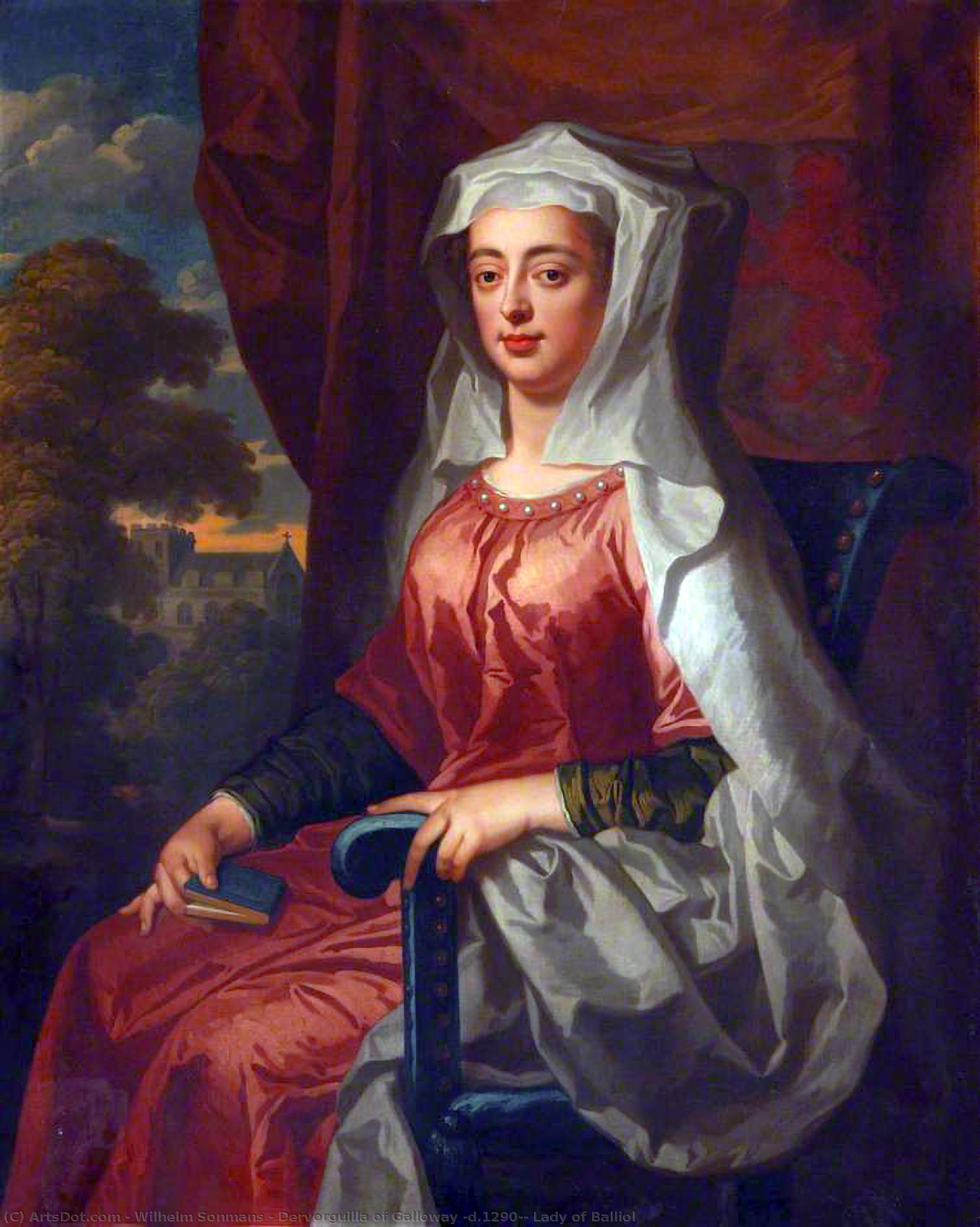 WikiOO.org - אנציקלופדיה לאמנויות יפות - ציור, יצירות אמנות Wilhelm Sonmans - Dervorguilla of Galloway (d.1290), Lady of Balliol