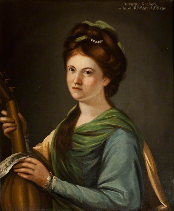 Wikioo.org - The Encyclopedia of Fine Arts - Painting, Artwork by George Paul Chalmers - Dorothy Montagu Gregory (1755–1830)