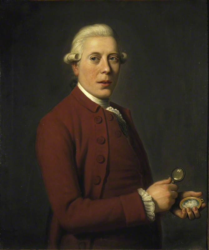 Wikioo.org - The Encyclopedia of Fine Arts - Painting, Artwork by David Allan - James Tassie (1735–1799), Sculptor and Gem Engraver