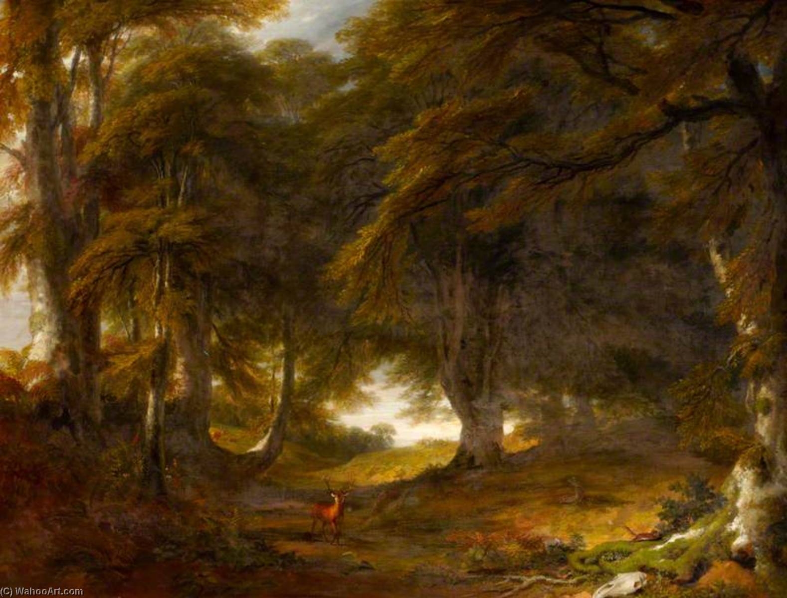 Wikioo.org - The Encyclopedia of Fine Arts - Painting, Artwork by Henry Howard - Windsor Park