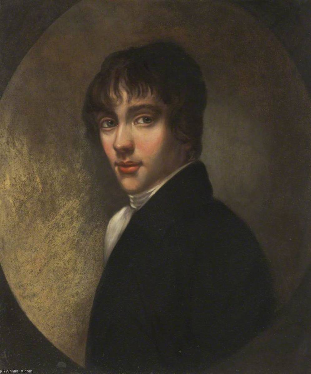 Wikioo.org - The Encyclopedia of Fine Arts - Painting, Artwork by Thomas Stewardson - Self Portrait