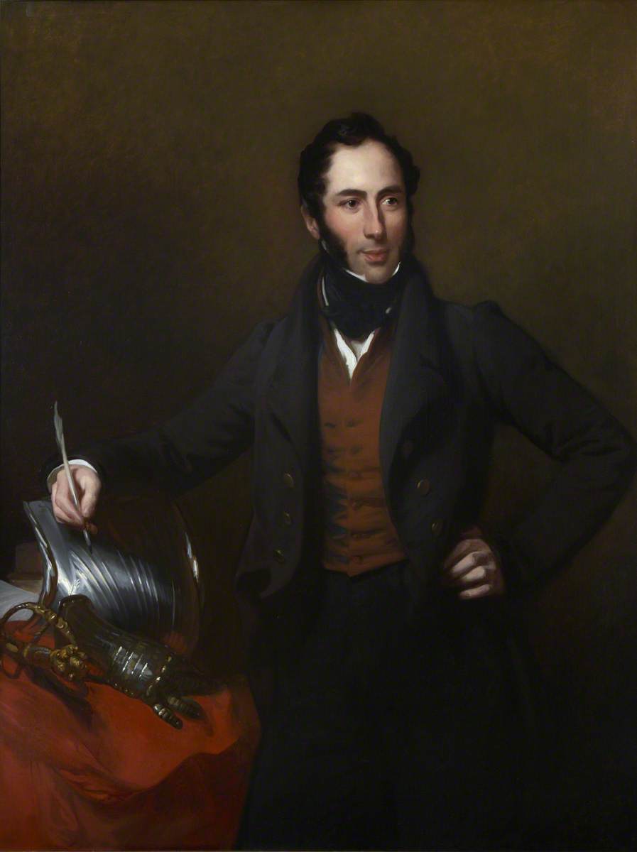 Wikioo.org - The Encyclopedia of Fine Arts - Painting, Artwork by Thomas Francis Dicksee - Sir Samuel Meyrick (1783–1848)