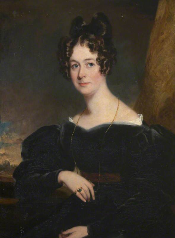 Wikioo.org - The Encyclopedia of Fine Arts - Painting, Artwork by Frederick Richard Say - Frances Talbot (1782–1857), Countess of Morley