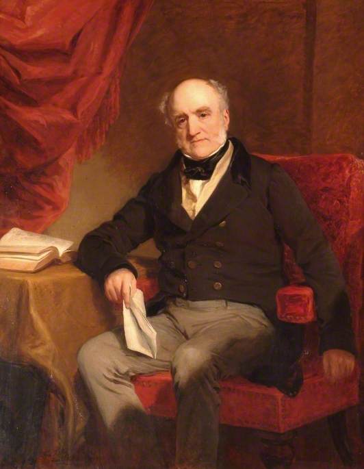 Wikioo.org - The Encyclopedia of Fine Arts - Painting, Artwork by Frederick Richard Say - Sir Thomas Digby Aubrey (1782–1856)