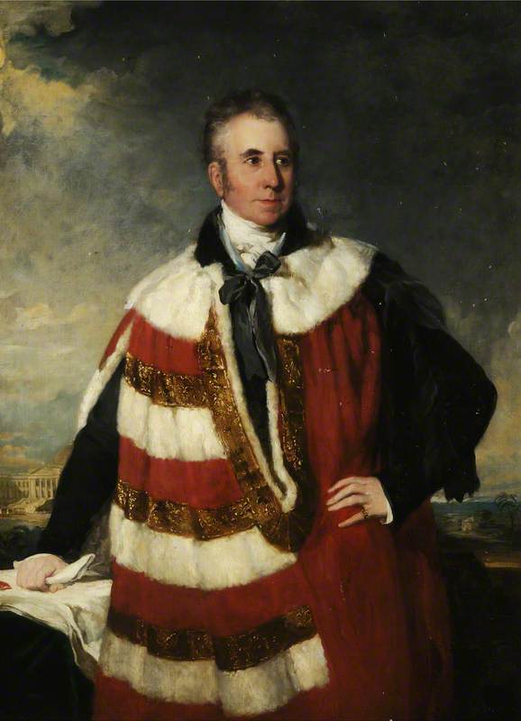 Wikioo.org - The Encyclopedia of Fine Arts - Painting, Artwork by Frederick Richard Say - William Pitt (1773–1857), 1st Lord Amherst