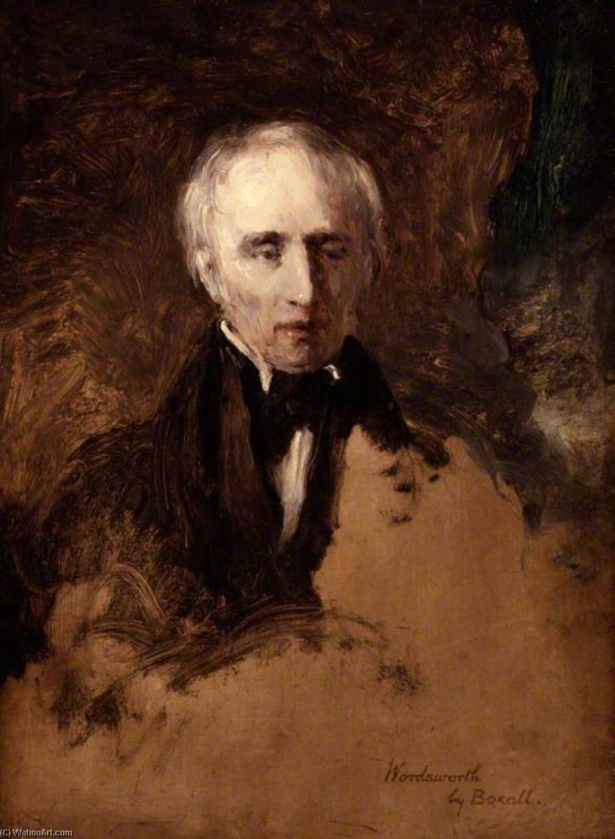Wikioo.org - The Encyclopedia of Fine Arts - Painting, Artwork by William Boxall - William Wordsworth