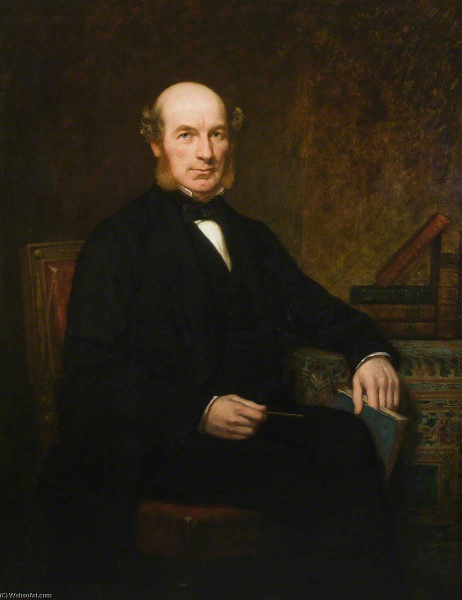 Wikioo.org - The Encyclopedia of Fine Arts - Painting, Artwork by John Maclaren Barclay - Edward Strathearn Gordon (b.1814), Sheriff of Perthshire