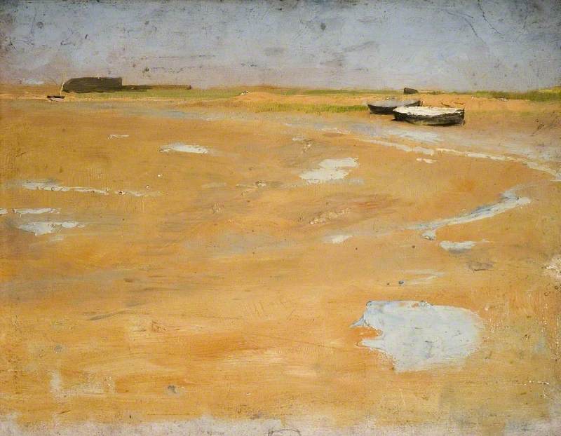 Wikioo.org - The Encyclopedia of Fine Arts - Painting, Artwork by Charles Gogin - Shoreham on Sea, Sussex