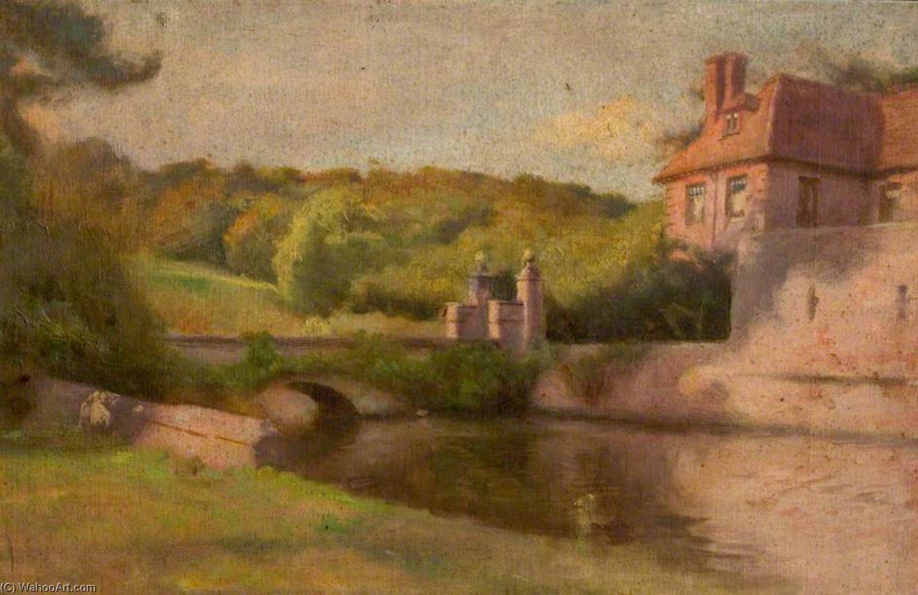 Wikioo.org - The Encyclopedia of Fine Arts - Painting, Artwork by Charles Gogin - Groombridge Hall, Kent