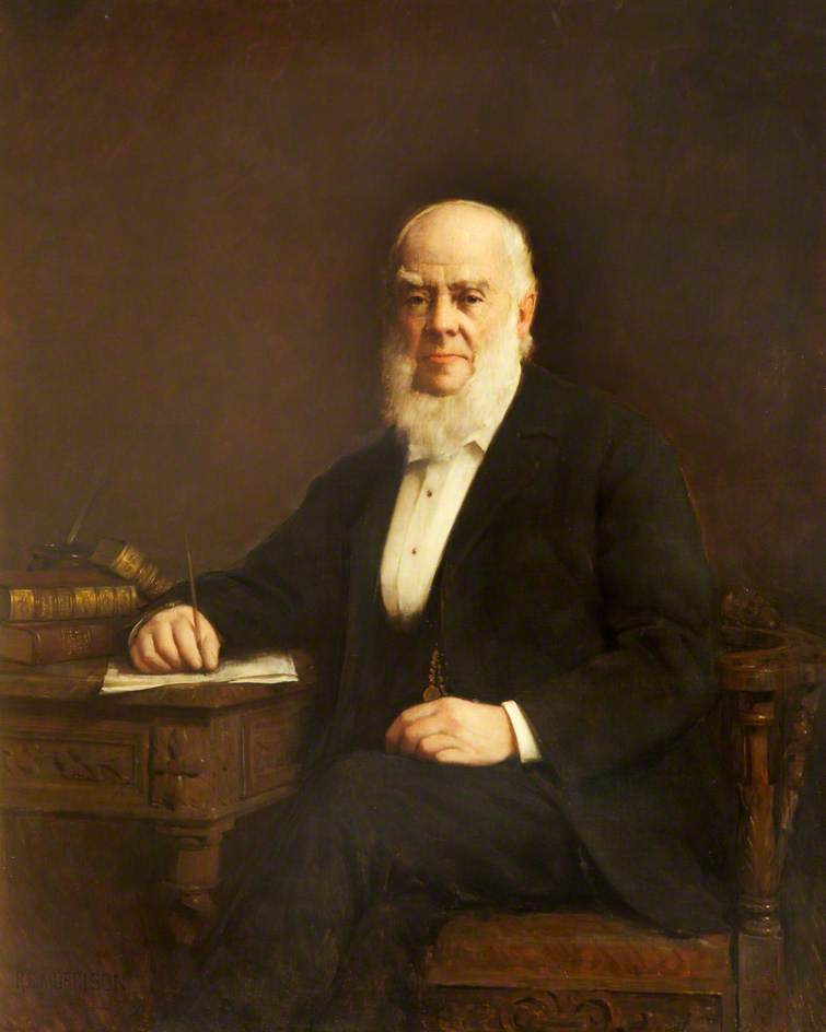 Wikioo.org - The Encyclopedia of Fine Arts - Painting, Artwork by Robert Edward Morrison - Sir James Allanson Picton (1805–1889)