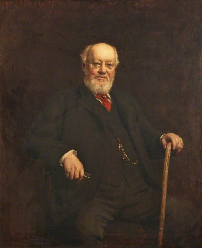Wikioo.org - The Encyclopedia of Fine Arts - Painting, Artwork by Robert Edward Morrison - Alderman J. G. Livingston (1819–1901)