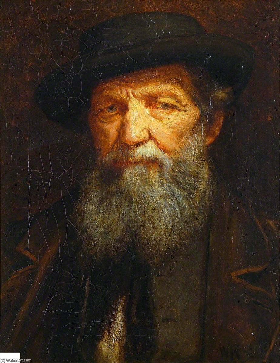 Wikioo.org - The Encyclopedia of Fine Arts - Painting, Artwork by William Robert Symonds - Study of a Man