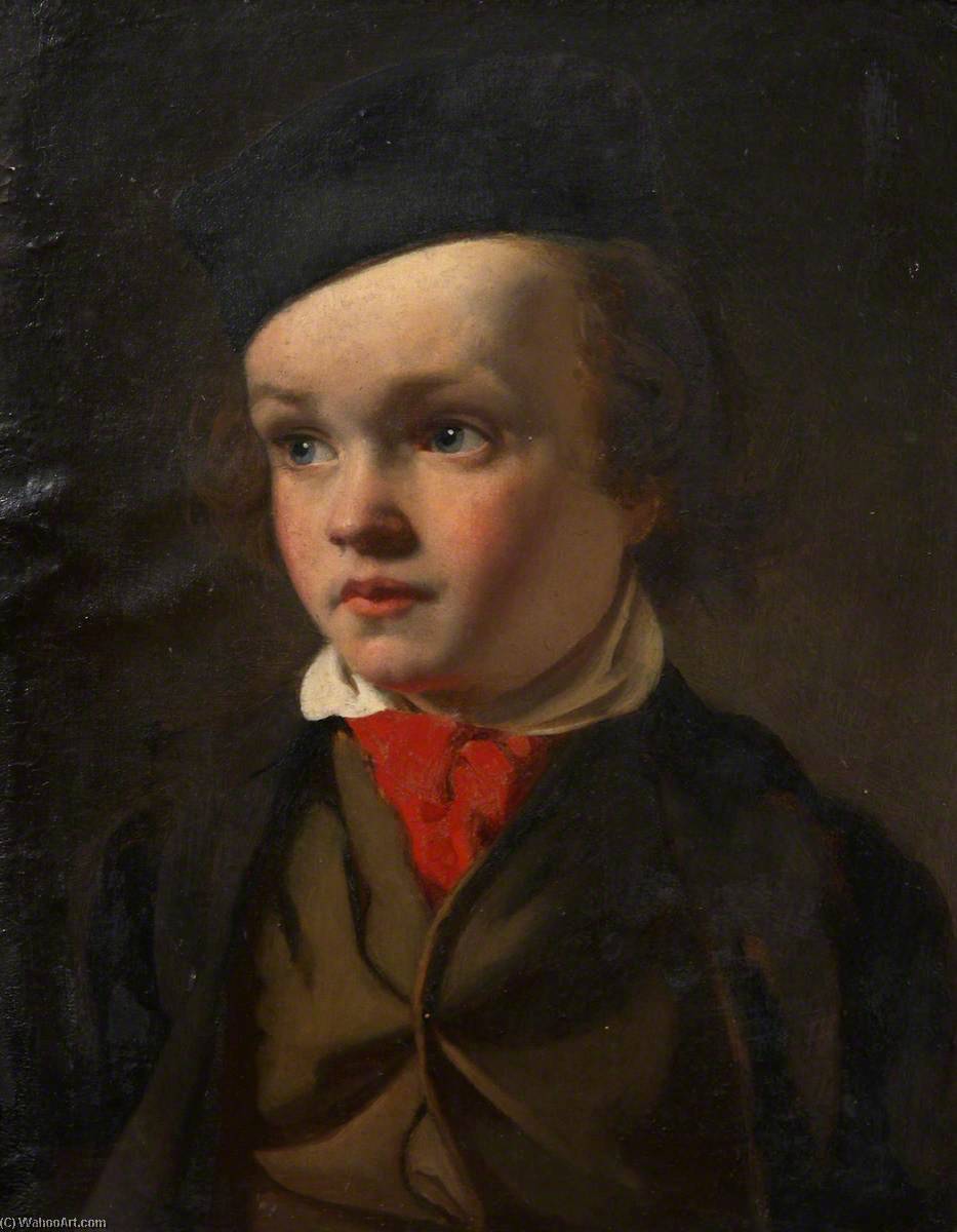 Wikioo.org - The Encyclopedia of Fine Arts - Painting, Artwork by Alexander Bell Middleton - Portrait of a Boy