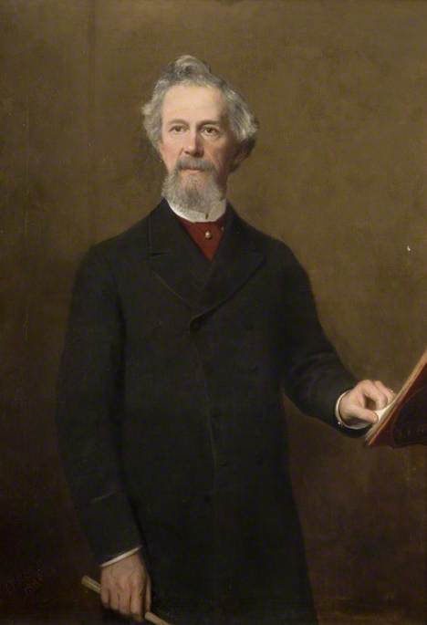 Wikioo.org - The Encyclopedia of Fine Arts - Painting, Artwork by Henry Turner Munns - William Stockley (1829–1919), Conductor