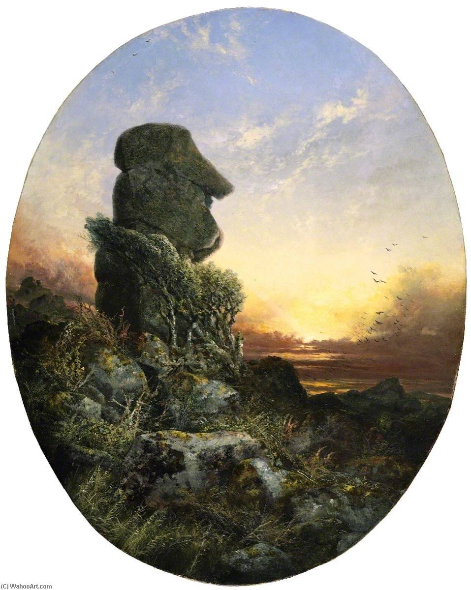Wikioo.org – L'Enciclopedia delle Belle Arti - Pittura, Opere di William Widgery - Bowerman’s Naso , Dartmoor , Devon