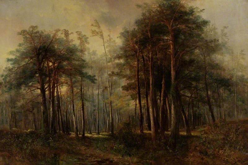 Wikioo.org - The Encyclopedia of Fine Arts - Painting, Artwork by William Widgery - Leigh Woods, Bristol