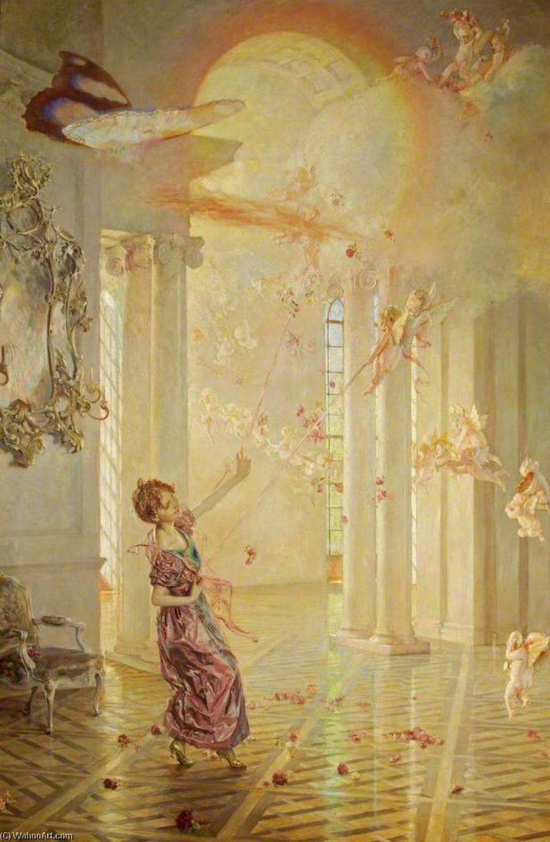 Wikioo.org - The Encyclopedia of Fine Arts - Painting, Artwork by Frederick George Swaish - An Ecstasy