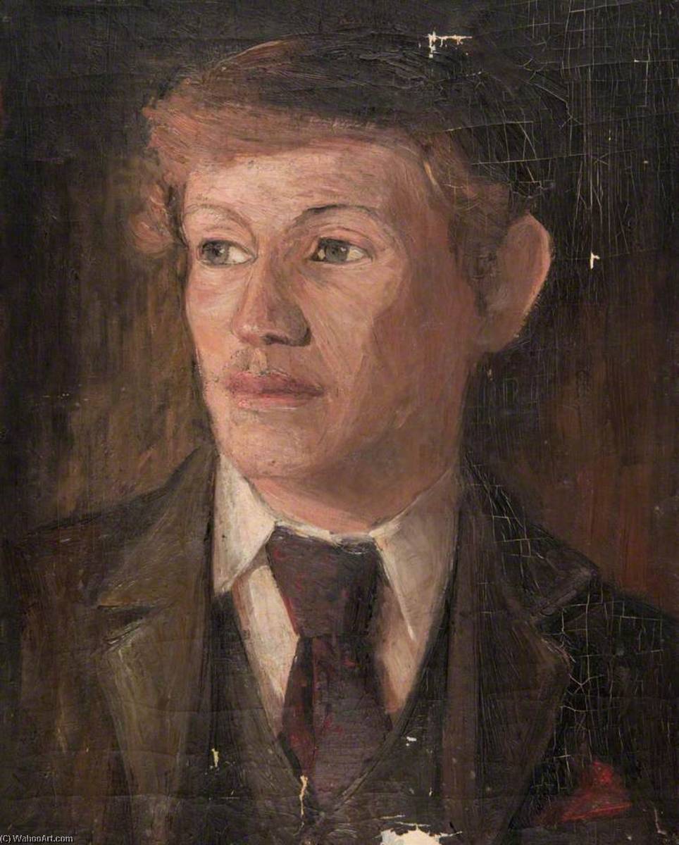 Wikioo.org - The Encyclopedia of Fine Arts - Painting, Artwork by John Elliot Maguire - Self Portrait