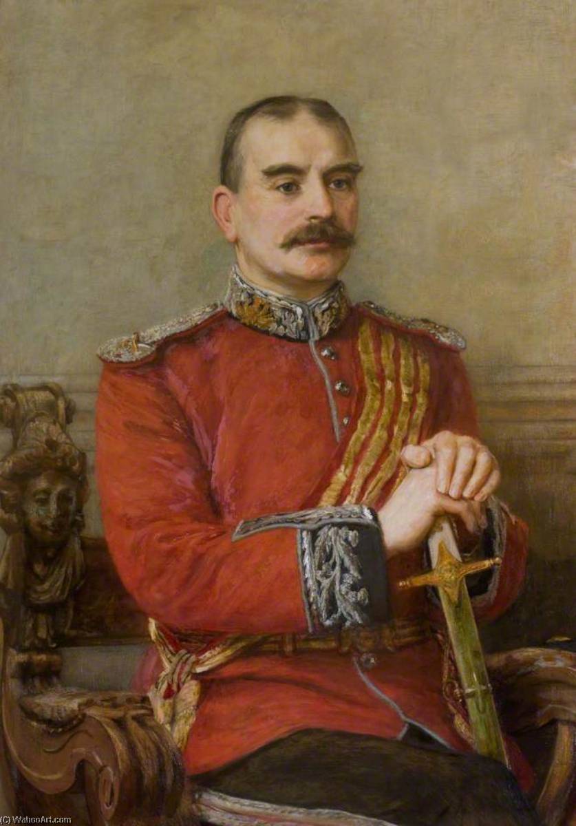 Wikioo.org - The Encyclopedia of Fine Arts - Painting, Artwork by Thomas Alexander Ferguson Graham - Sir James Low (1849–1923), Lord Provost of Dundee (1893–1896)