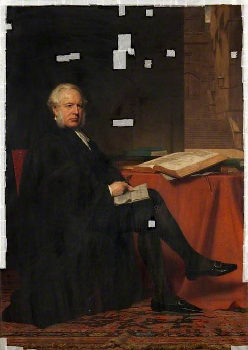 Wikioo.org - The Encyclopedia of Fine Arts - Painting, Artwork by Norman Macbeth - Reverend Robert Buchanan (1802–1875)