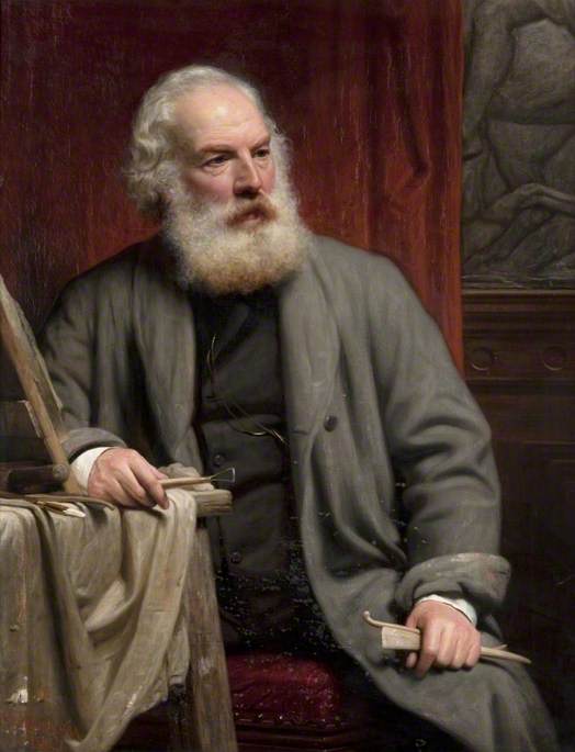 WikiOO.org - Encyclopedia of Fine Arts - Lukisan, Artwork Norman Macbeth - John Mossman (1817–1890), Sculptor