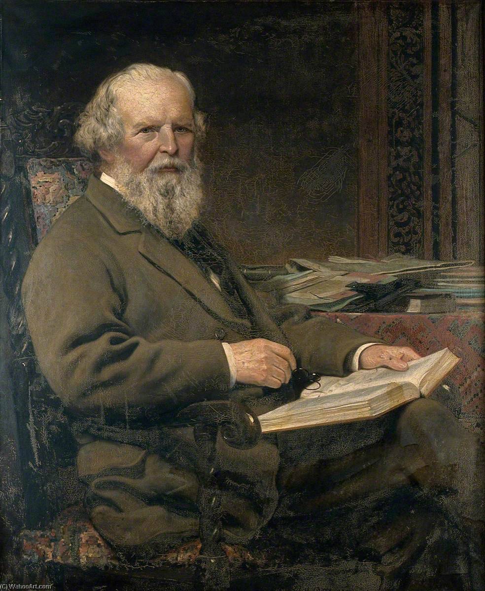 Wikioo.org - The Encyclopedia of Fine Arts - Painting, Artwork by Norman Macbeth - Richard Parnell, Doctor of Medicine and Natural Historian