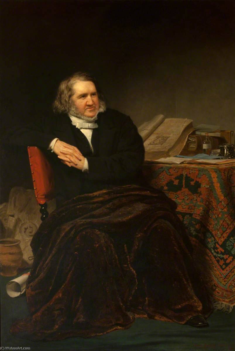 Wikioo.org - The Encyclopedia of Fine Arts - Painting, Artwork by Norman Macbeth - Sir James Young Simpson (1811–1870)