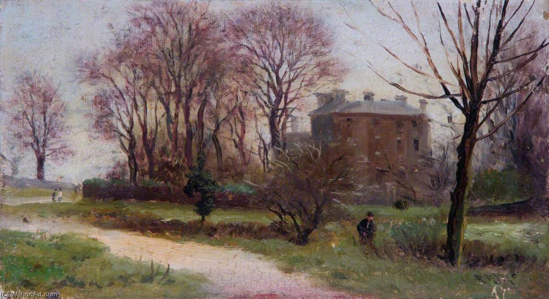 Wikioo.org - The Encyclopedia of Fine Arts - Painting, Artwork by Robert Finlay Mcintyre - The Pryors, East Heath