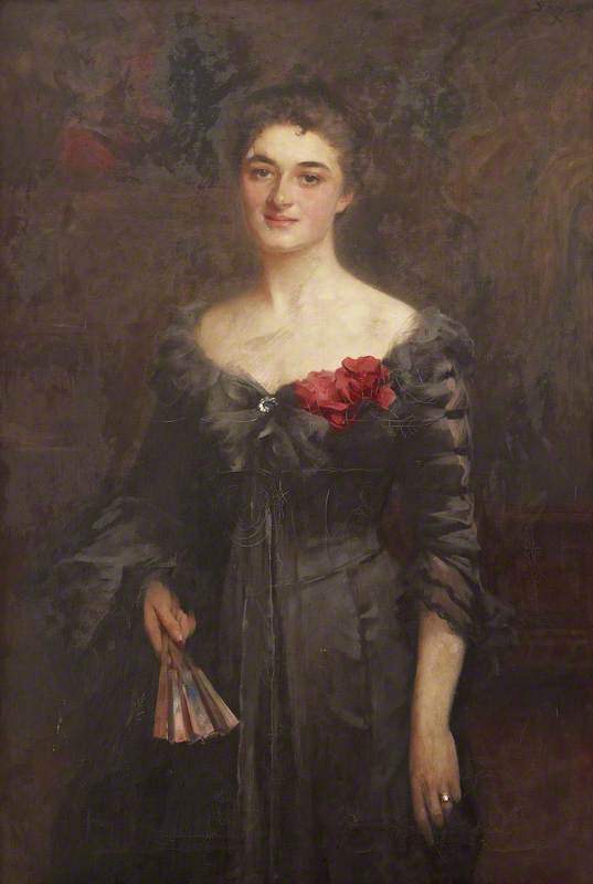Wikioo.org - The Encyclopedia of Fine Arts - Painting, Artwork by Samuel Melton Fisher - Alice Frances Theodora Wythes (1875–1957), Marchioness of Bristol