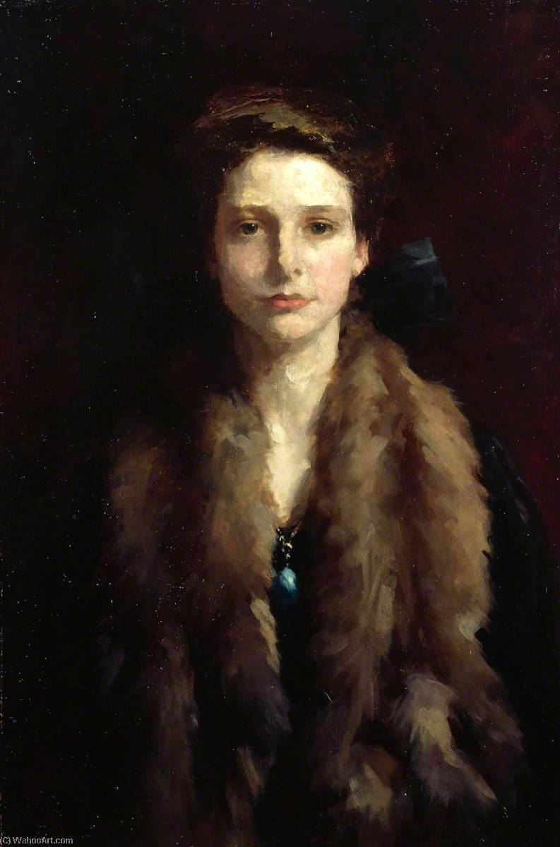 Wikioo.org - The Encyclopedia of Fine Arts - Painting, Artwork by Samuel Melton Fisher - Winifred