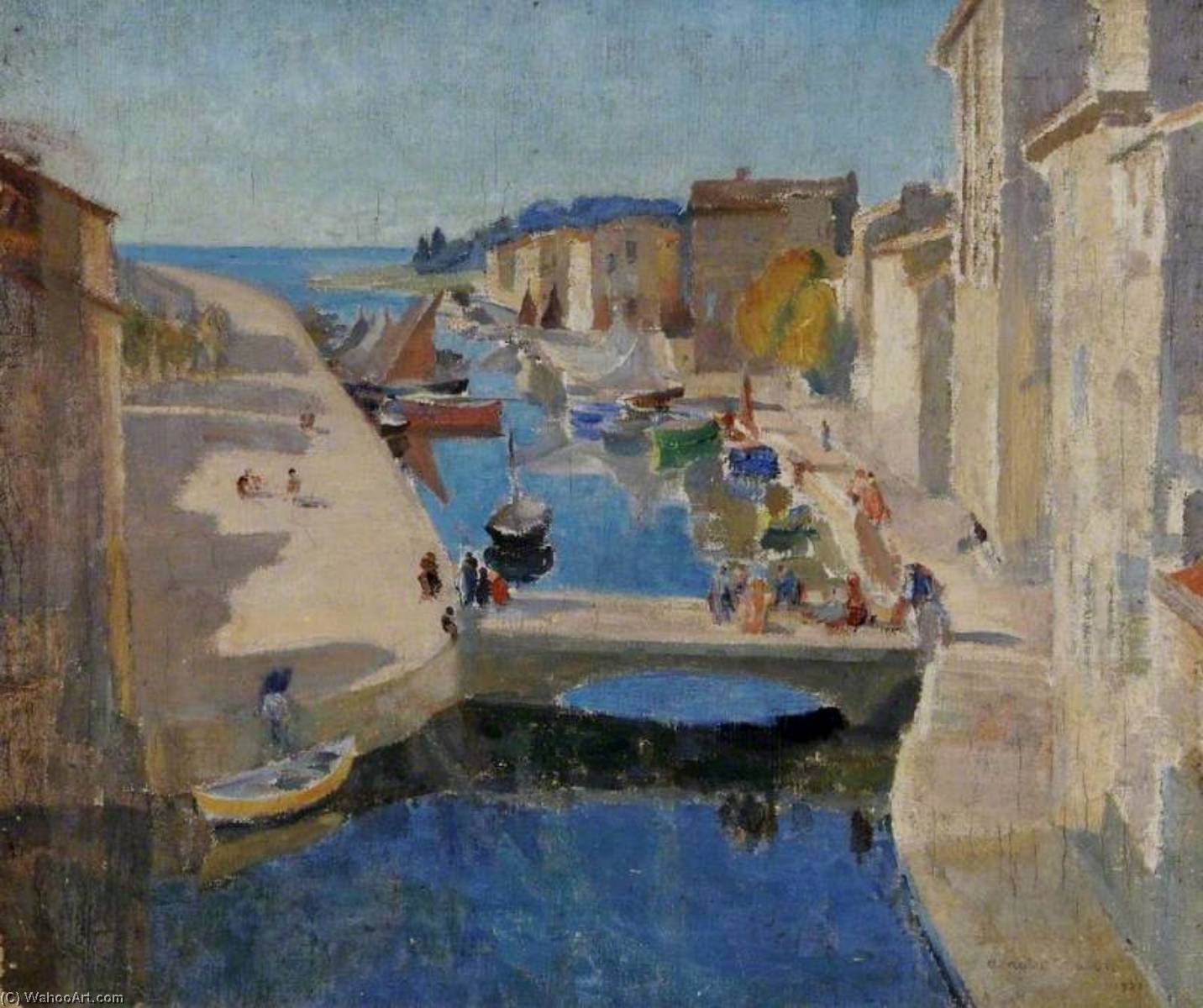 Wikioo.org - The Encyclopedia of Fine Arts - Painting, Artwork by Arnold Mason - Port Scene