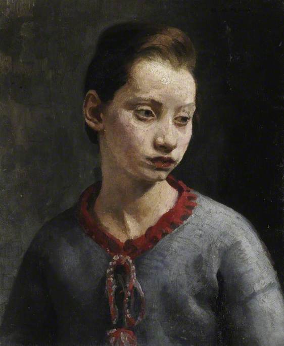 Wikioo.org - The Encyclopedia of Fine Arts - Painting, Artwork by Arnold Mason - Head of a Child