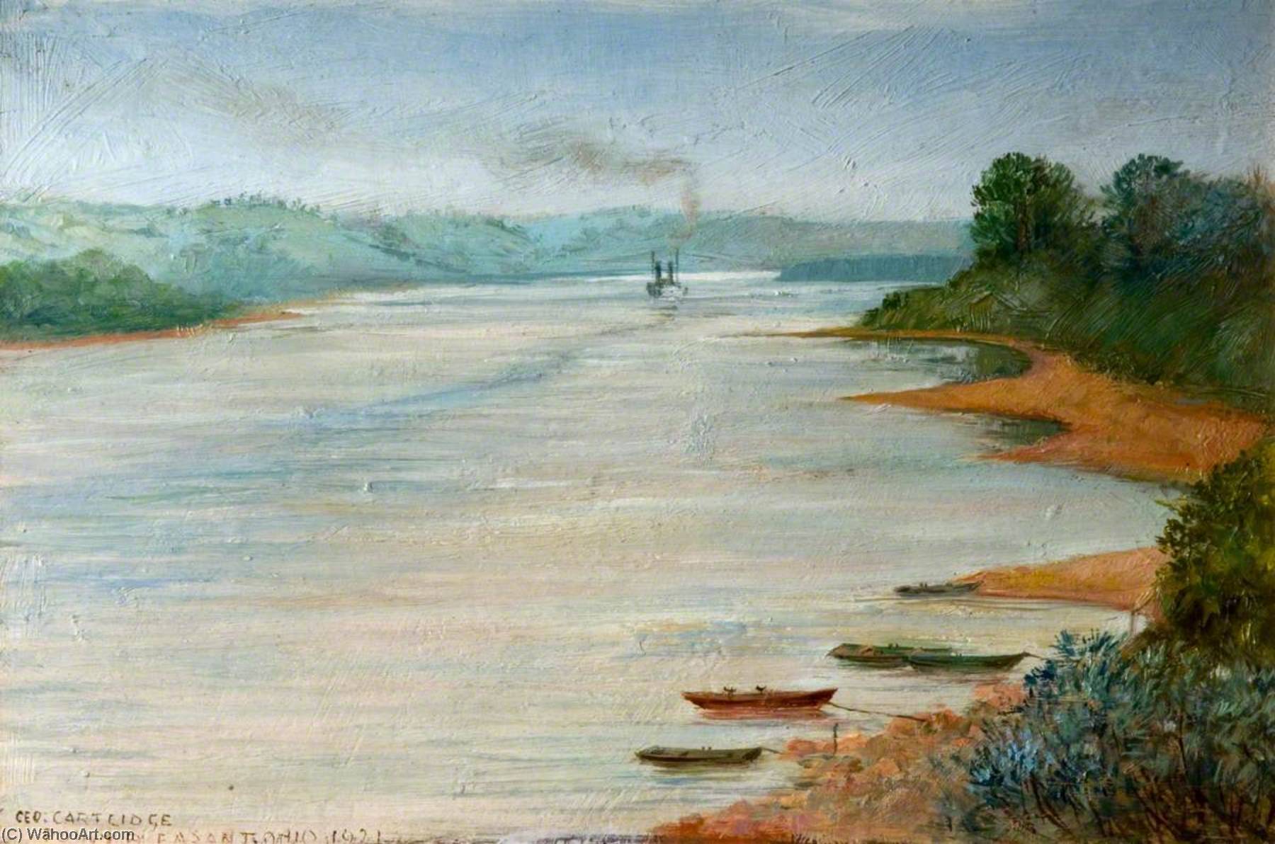 Wikioo.org - The Encyclopedia of Fine Arts - Painting, Artwork by George Cartlidge - Point Pleasant, Ohio, USA
