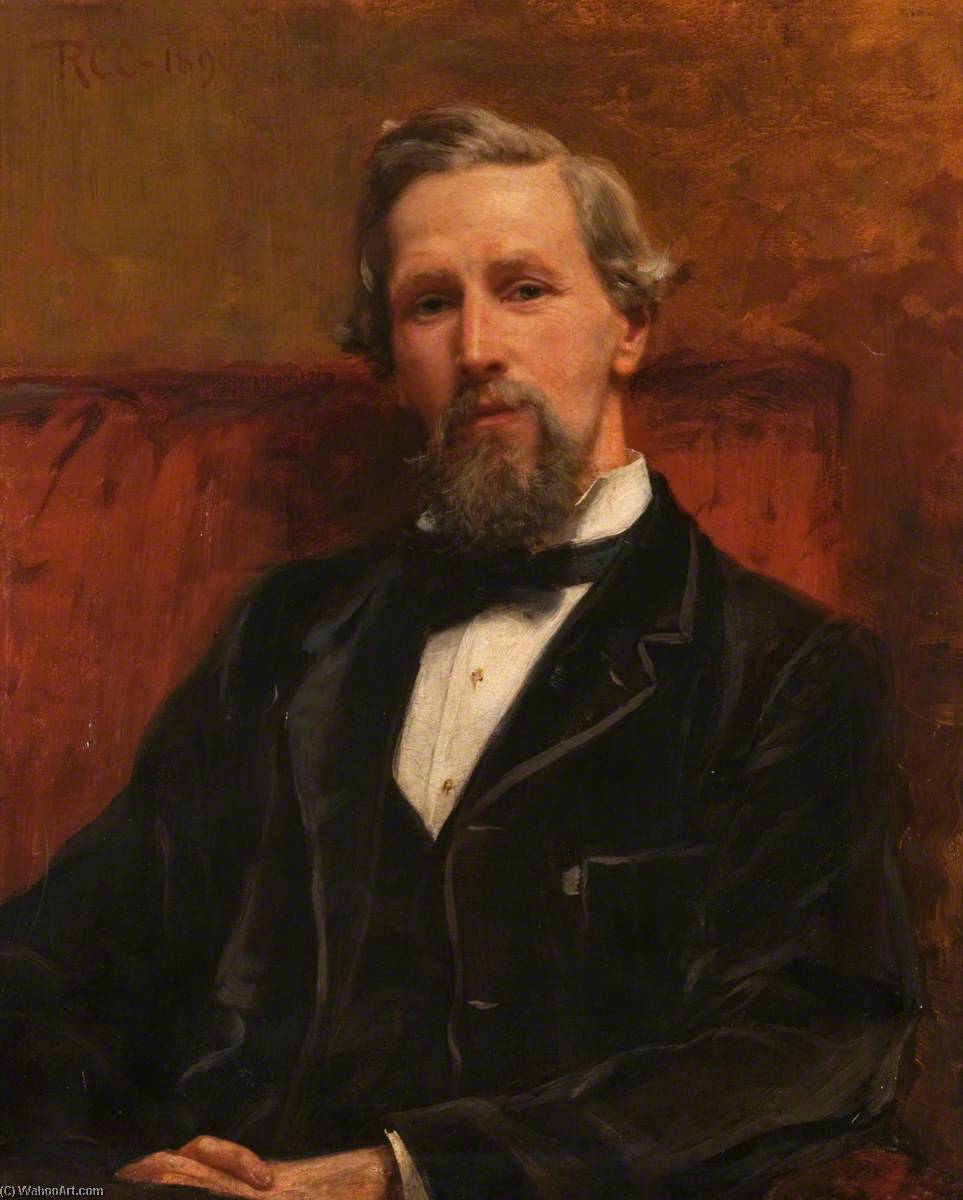 Wikioo.org - The Encyclopedia of Fine Arts - Painting, Artwork by Robert Cree Crawford - William Loudon Reid (1845–1931), MD, President of the Faculty of Physicians and Surgeons of Glasgow (1905–1907)