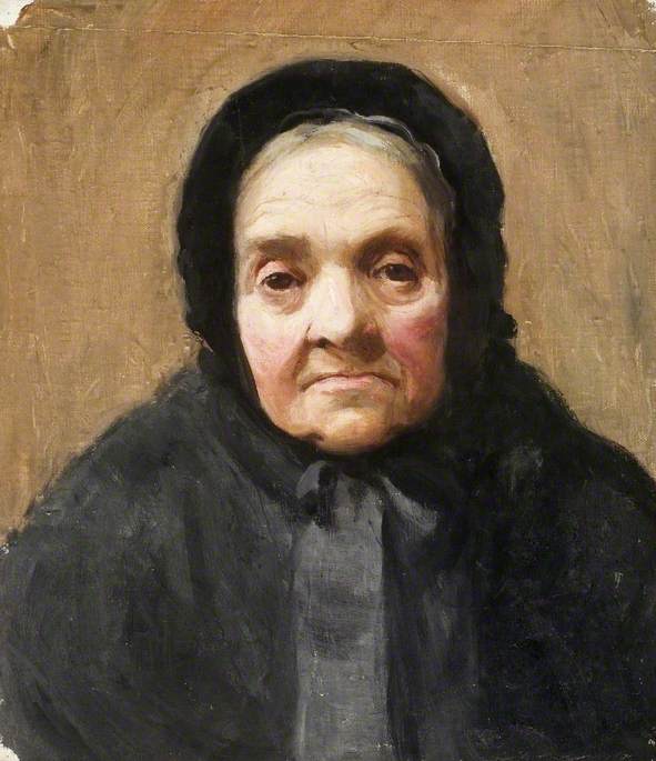 Wikioo.org - The Encyclopedia of Fine Arts - Painting, Artwork by Albert Ranney Chewett - Granny Wells