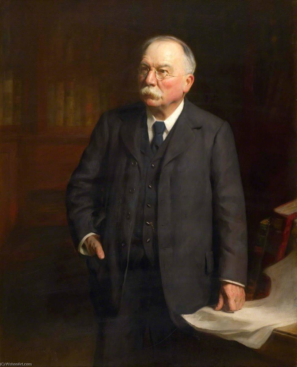 Wikioo.org - The Encyclopedia of Fine Arts - Painting, Artwork by Arthur Trevethin Nowell - Sir John Cowan (1844–1929)