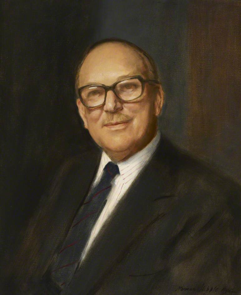 Wikioo.org - The Encyclopedia of Fine Arts - Painting, Artwork by Norman Hepple - Right Honourable Lord Robens