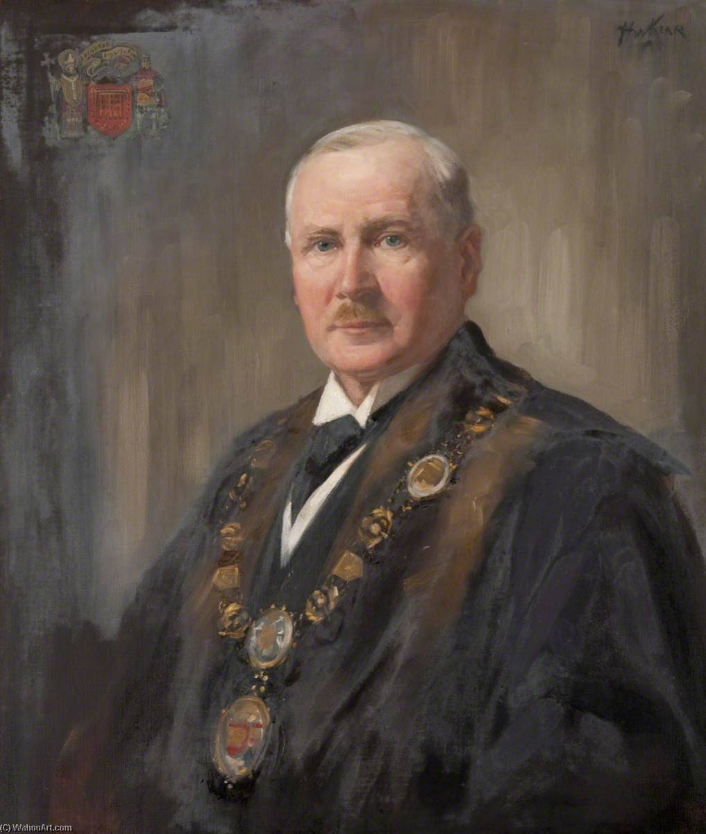 Wikioo.org - The Encyclopedia of Fine Arts - Painting, Artwork by Henry Wright Kerr - Archibald Craig Anderson of Fernlea, Provost (1919–1925)