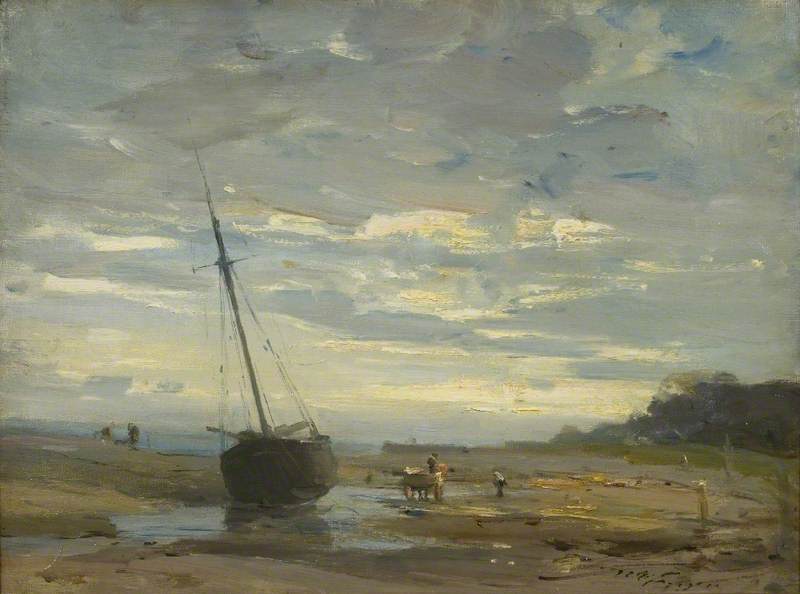 Wikioo.org - The Encyclopedia of Fine Arts - Painting, Artwork by William Miller Frazer - Early Morning, Sannox, Arran