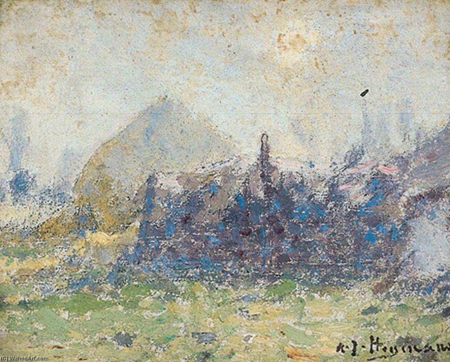 Wikioo.org - The Encyclopedia of Fine Arts - Painting, Artwork by Adriaan Josef Heymans - Landscape