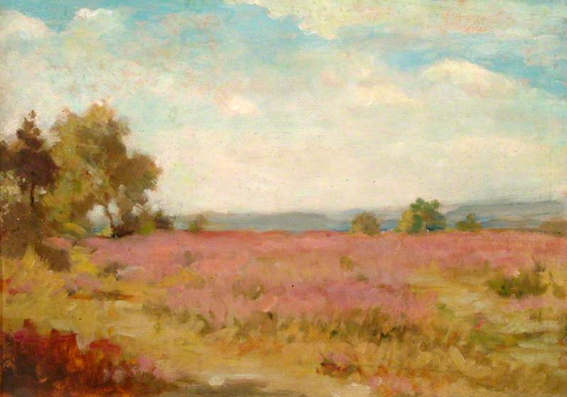 Wikioo.org - The Encyclopedia of Fine Arts - Painting, Artwork by Percy Harland Fisher - Barossa Common, Surrey