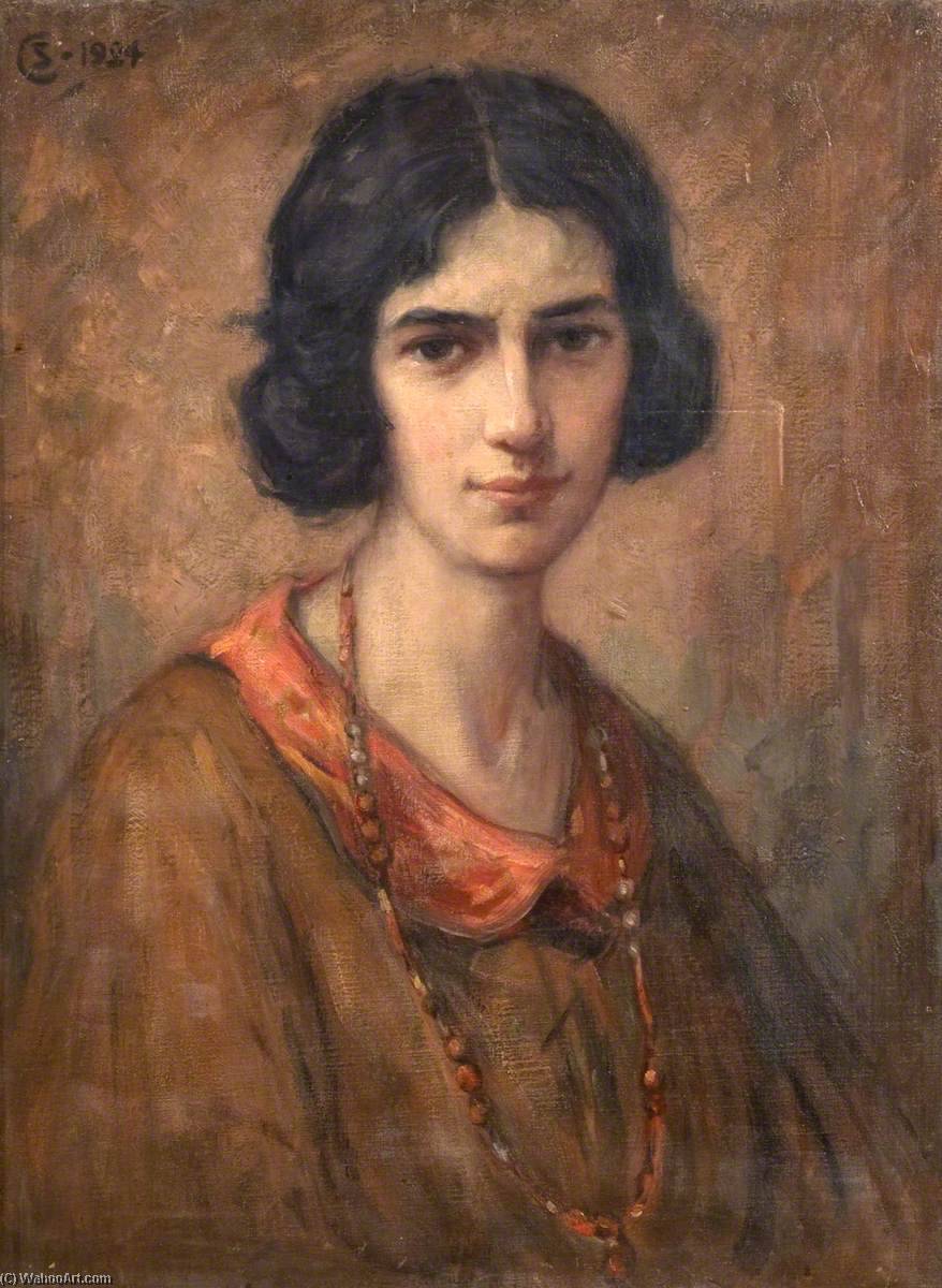 Wikioo.org - The Encyclopedia of Fine Arts - Painting, Artwork by Stewart Carmichael - Portrait of a Lady