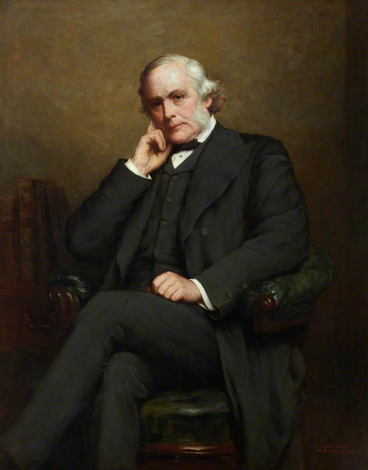 Wikioo.org - The Encyclopedia of Fine Arts - Painting, Artwork by Dorofield Hardy - Joseph Lister (1827–1912), FRCSEd (1855) (after Walter William Ouless)