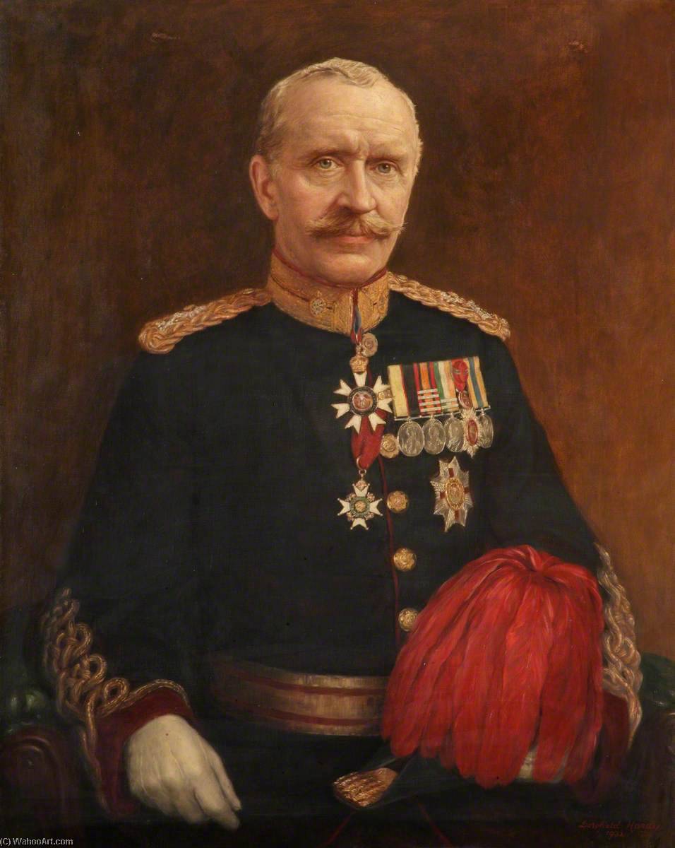 Wikioo.org - The Encyclopedia of Fine Arts - Painting, Artwork by Dorofield Hardy - Major General Sir Frederick Smith