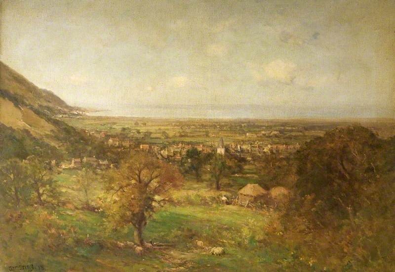 Wikioo.org - The Encyclopedia of Fine Arts - Painting, Artwork by Francis Abel William Taylor Armstrong - Porlock, Somerset