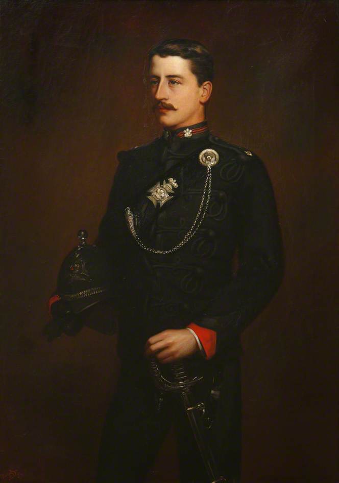 Wikioo.org - The Encyclopedia of Fine Arts - Painting, Artwork by Edward Arthur Fellowes Prynne - Piers Alexander, Viscount Valletort (1865–1944), Aged 21 (later the 5th Earl)