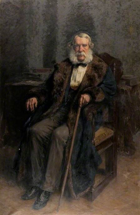 Wikioo.org - The Encyclopedia of Fine Arts - Painting, Artwork by Thomas Eyre Macklin - Alderman Sir Charles Frederick Hamond (1867–1943)