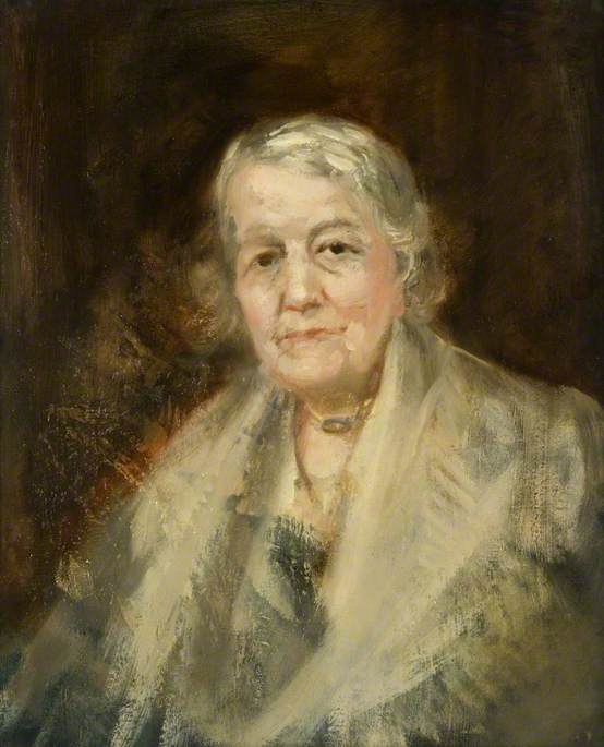 Wikioo.org - The Encyclopedia of Fine Arts - Painting, Artwork by Alfred Edward Borthwick - Lady Fairfax Lucy (1866–1943)