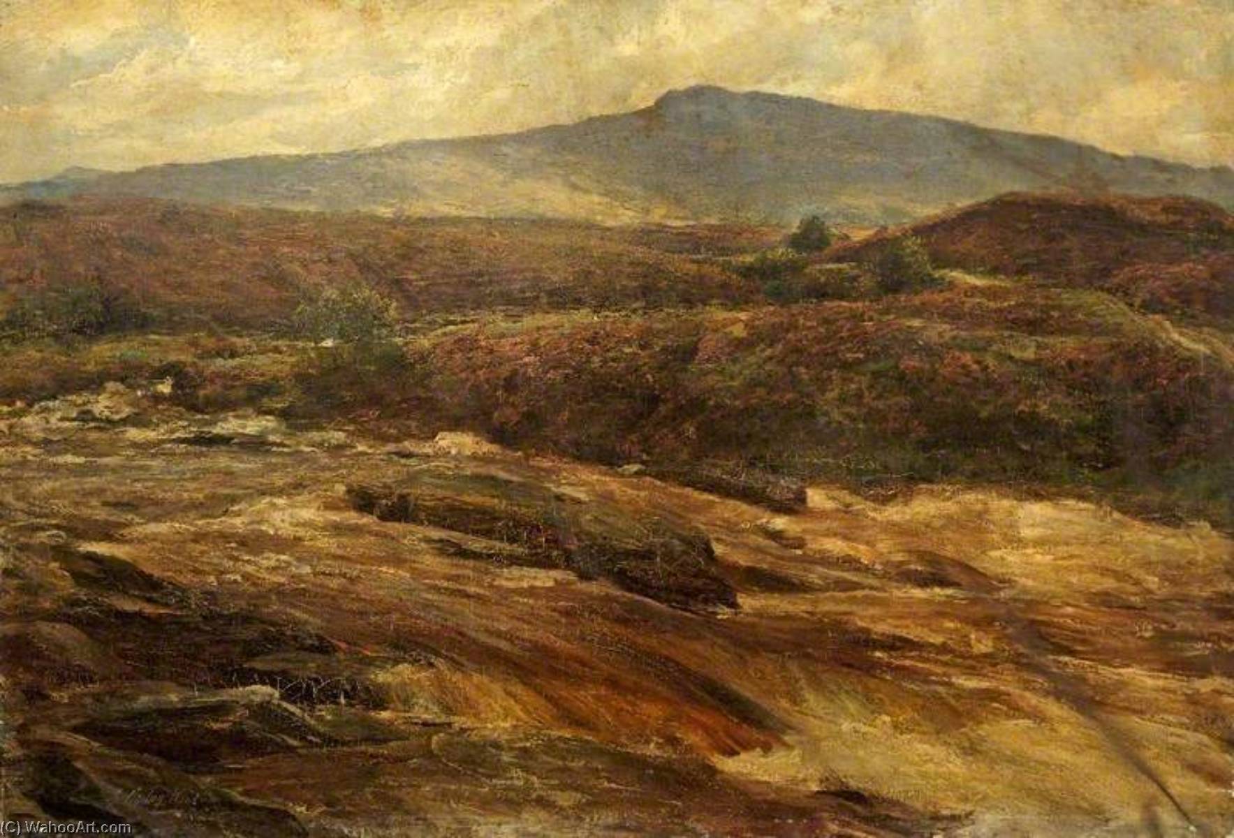 WikiOO.org - Enciklopedija likovnih umjetnosti - Slikarstvo, umjetnička djela George Ogilvy Reid - Highland Landscape
